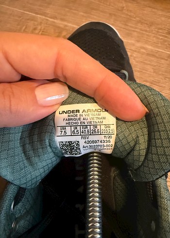 Under Armour Gri Erkek Koşu Ayakkabısı - Görsel 6