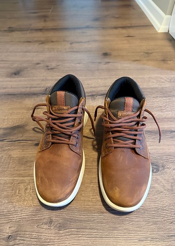 Timberland Erkek Kahverengi Deri Bağcıklı Bot - Görsel 4