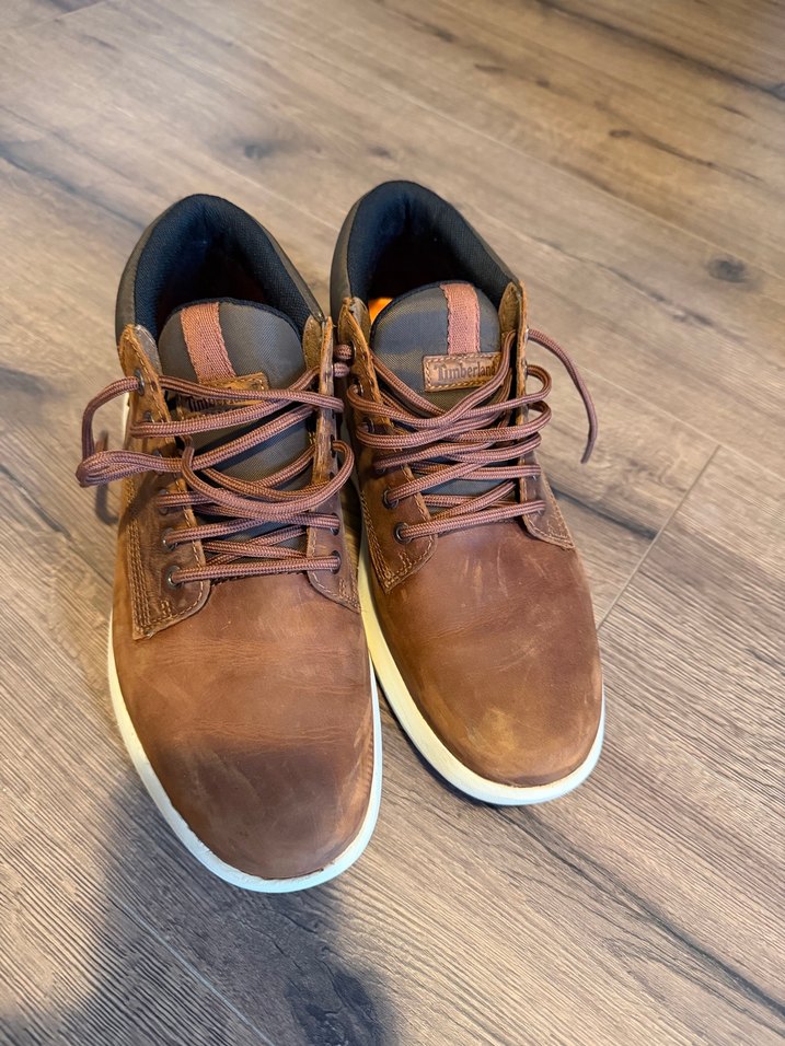 Timberland Erkek Kahverengi Deri Bağcıklı Bot - Görsel 2