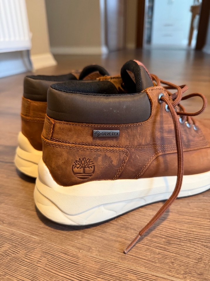 Timberland Erkek Kahverengi Deri Bağcıklı Bot - Görsel 3