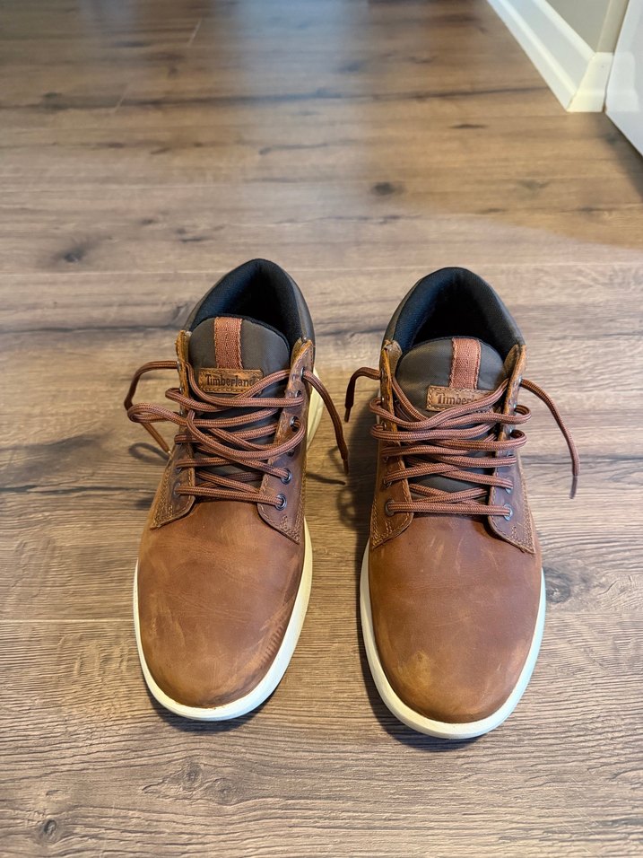 Timberland Erkek Kahverengi Deri Bağcıklı Bot - Görsel 4