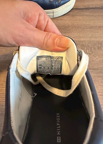 Lacivert Tommy Hilfiger Erkek Spor Ayakkabısı - Görsel 4