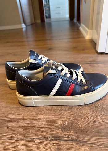 Lacivert Tommy Hilfiger Erkek Spor Ayakkabısı - Görsel 3