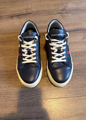 Lacivert Tommy Hilfiger Erkek Spor Ayakkabısı - Görsel 2