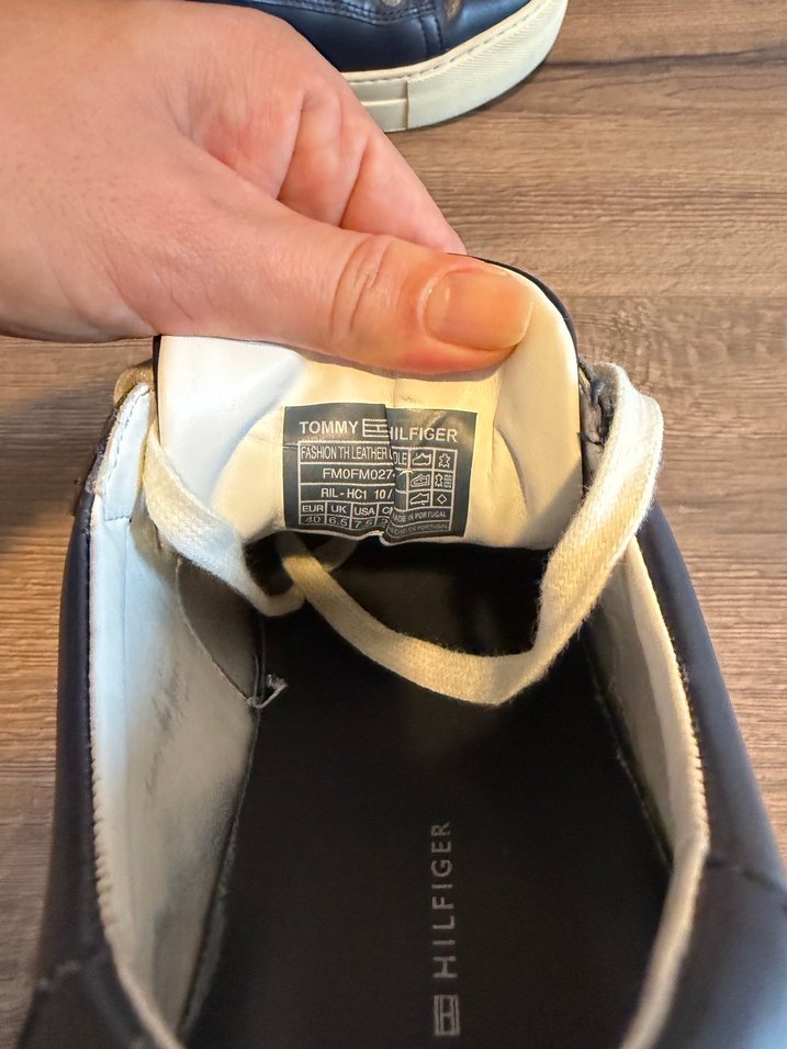 Lacivert Tommy Hilfiger Erkek Spor Ayakkabısı - Görsel 4