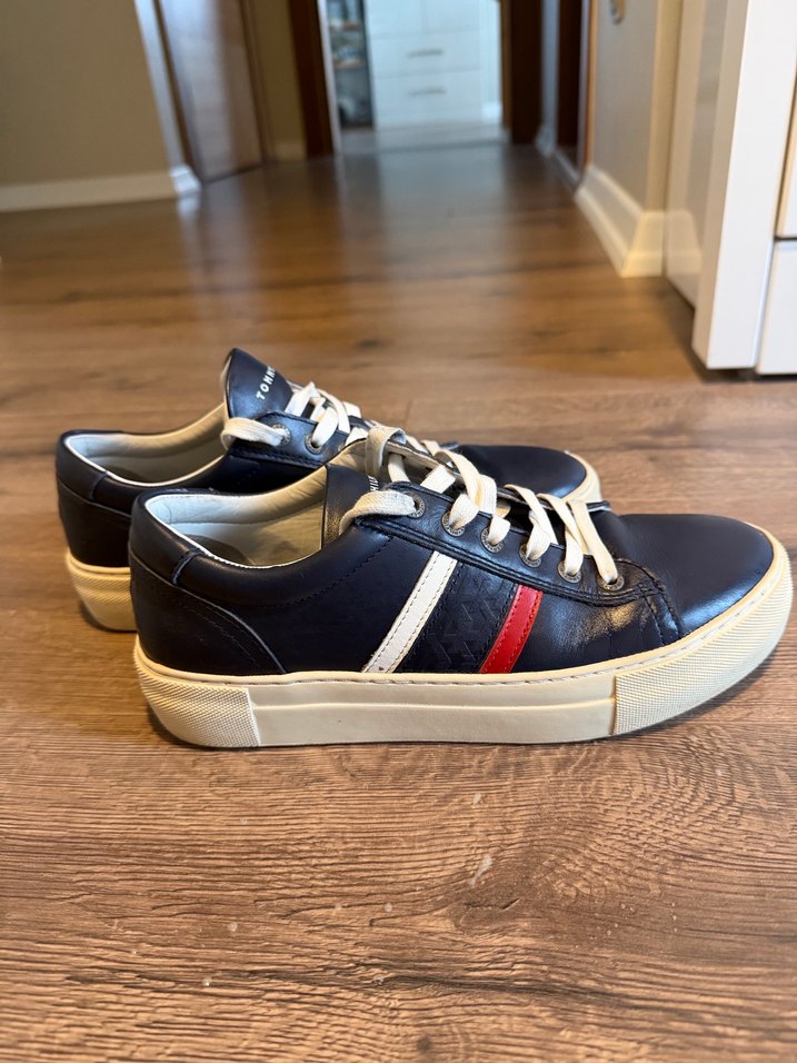 Lacivert Tommy Hilfiger Erkek Spor Ayakkabısı - Görsel 3