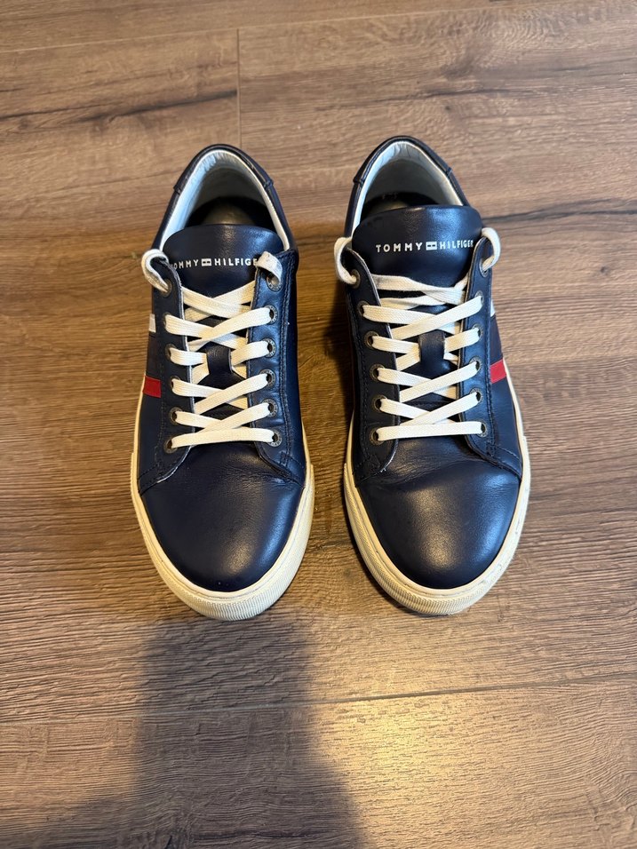 Lacivert Tommy Hilfiger Erkek Spor Ayakkabısı - Görsel 2