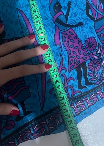 Uzun plaj elbisesi - Görsel 8