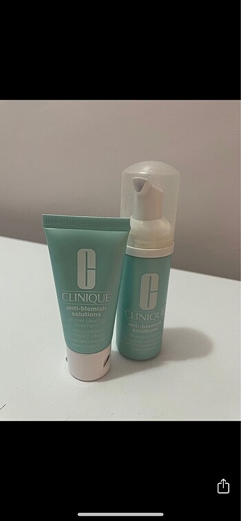 Clinique anti blemish sivilce ve akne önleyici set