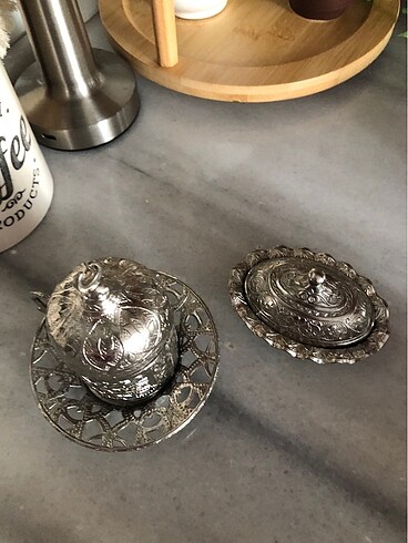 Bakır fıncan set