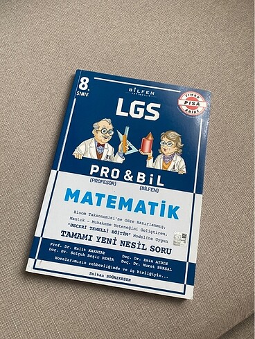 8. SINIF LGS MATEMATİK TEST KİTABI