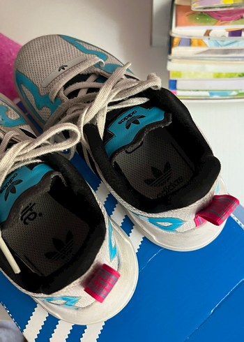 Renkli Adidas çocuk  Spor Ayakkabı - Görsel 4