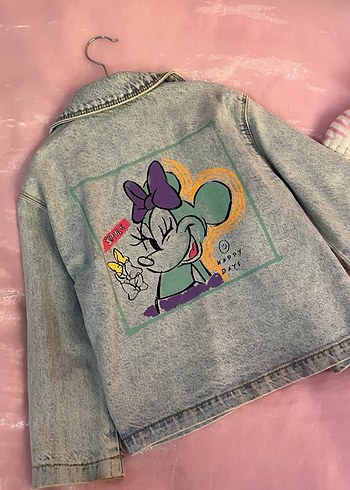 Düğmeli Midi Denim Kadın Ceket - Görsel 2