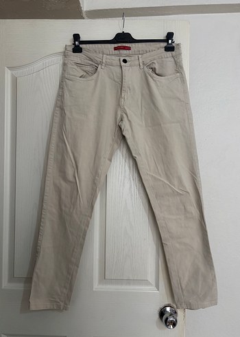 Zara Bej Slim Fit Erkek Pantolon