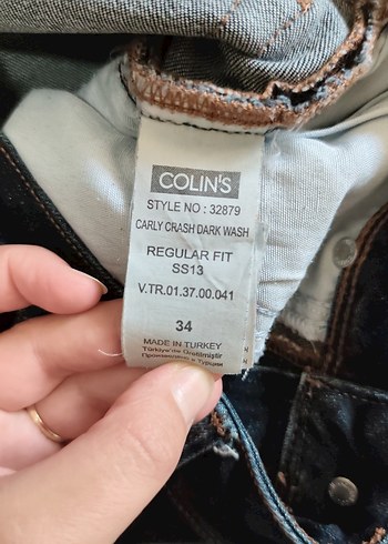 Colin's Mavi Kadın Denim Midi Şort