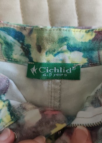 Düğmeli Bohem Mini Şort - Görsel 3