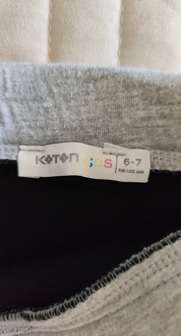 Gri Mini Etek Fermuarlı ve Düz - Görsel 2