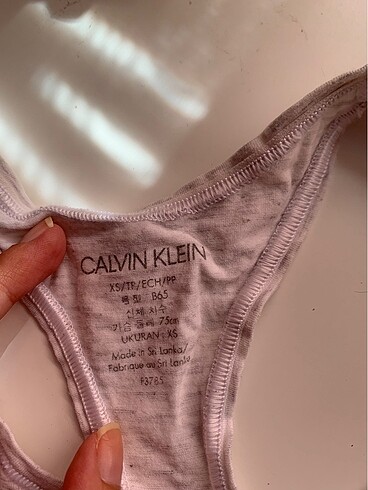 Calvin Klein Calvin klein spor sutyeni balensiz