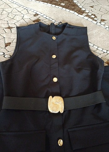 ZARA KEMERLİ ELBİSE