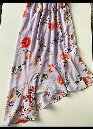 Yazlık çiçekli elbise 