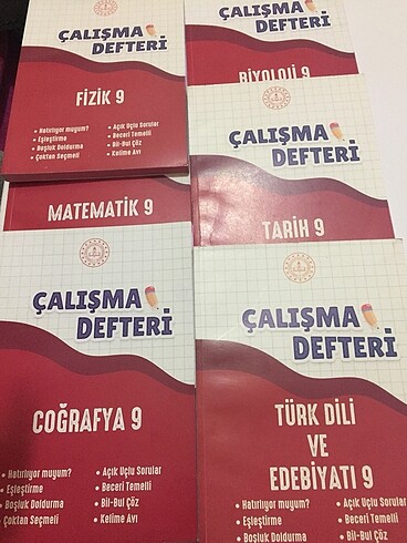 Çalışma Defteri 6 tane