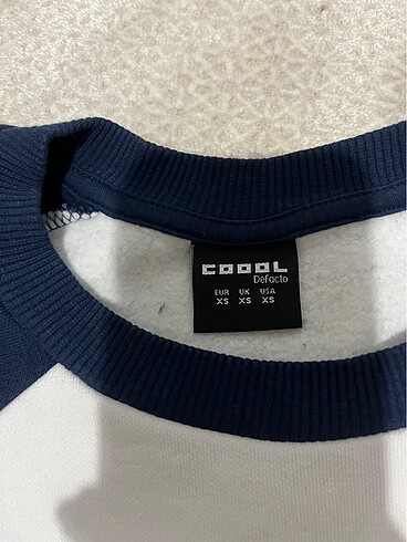xs Beden defacto oversize sweatshirt