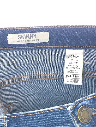 40 Beden çeşitli Renk Diğer Skinny %70 İndirimli.