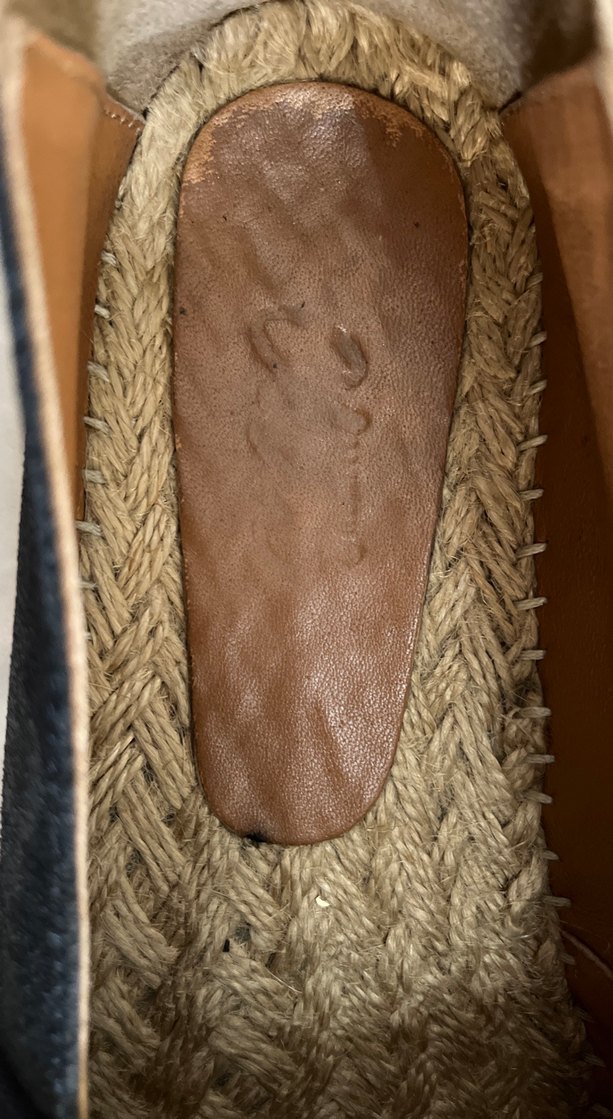 Beymen club Kadın Mavi Süet Dolgu Topuklu Espadril - Görsel 2