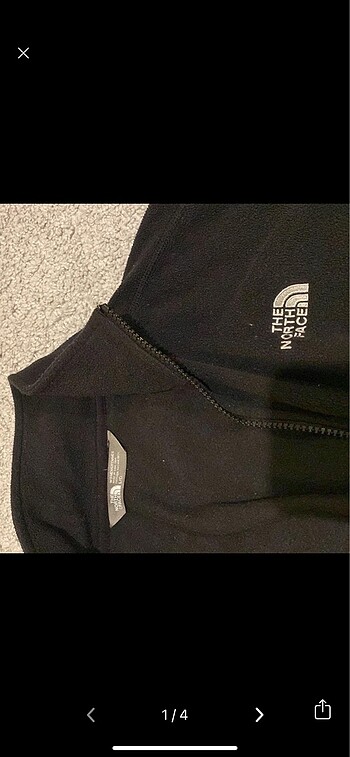 l Beden siyah Renk North face hırka