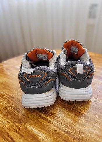 Gri Kinetix Spor Ayakkabı Bağcıkları - Görsel 3