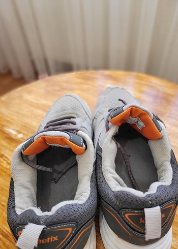 Gri Kinetix Spor Ayakkabı Bağcıkları - Görsel 6