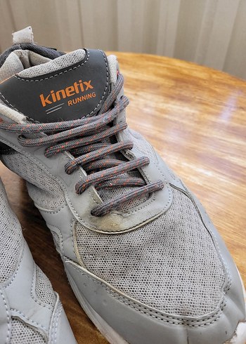 Gri Kinetix Spor Ayakkabı Bağcıkları - Görsel 5