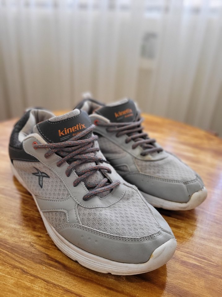 Gri Kinetix Spor Ayakkabı Bağcıkları - Görsel 2