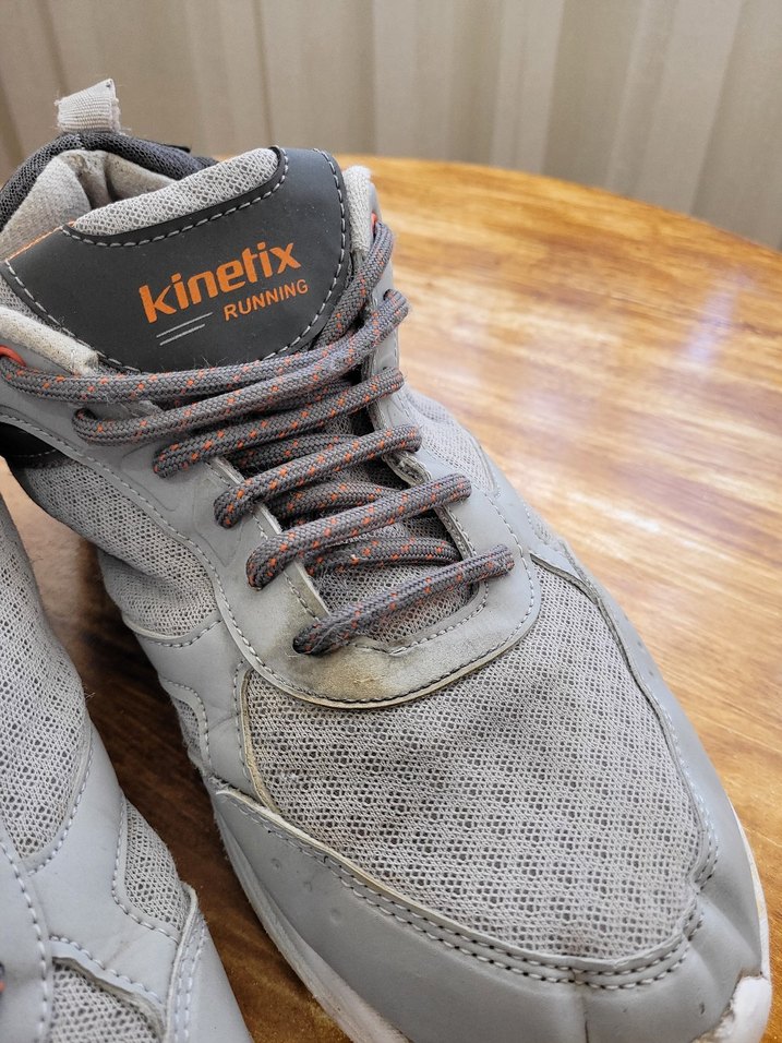 Gri Kinetix Spor Ayakkabı Bağcıkları - Görsel 5