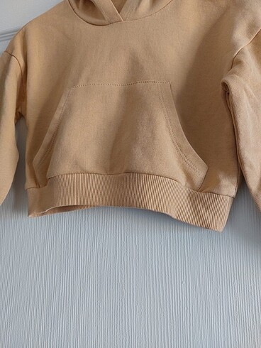 6 Yaş Beden camel Renk 6 7 ya kız çocuk sweatshirt