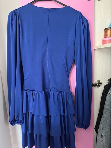 Abiye şık elbise - Görsel 6