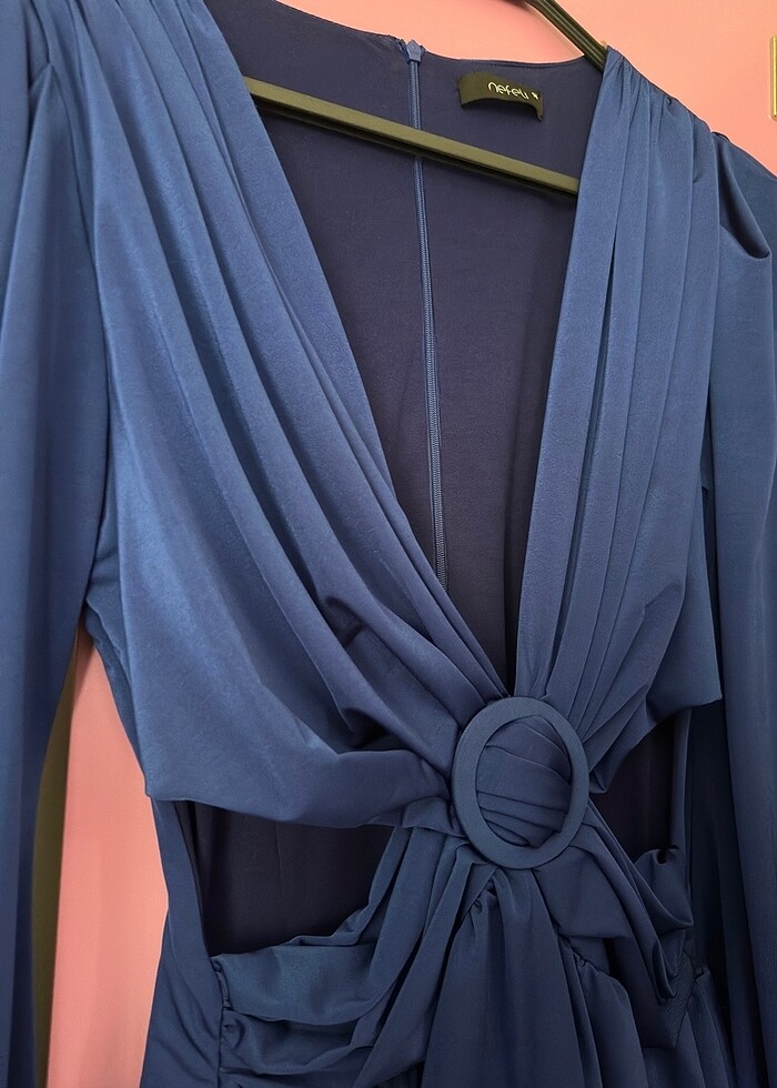 Abiye şık elbise - Görsel 4