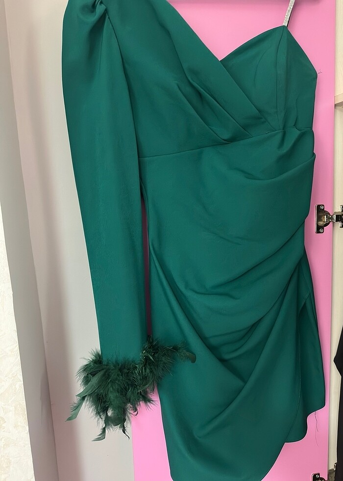 Abiye elbise şık - Görsel 2