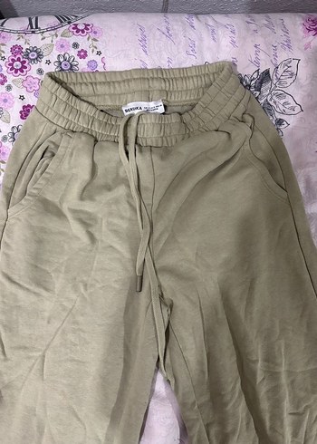 Bershka kadın haki eşofman altı - Görsel 2