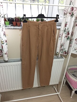 Camel yüksek bel pantalon