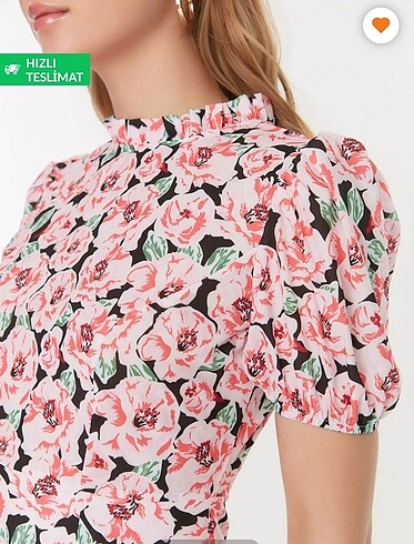 Trendyol & Milla Çiçekli Mini Elbise