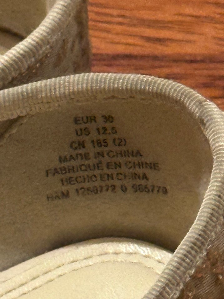 Kız Çocuk Somon Rengi Nakışlı Fiyonk Detaylı Babet - Görsel 4