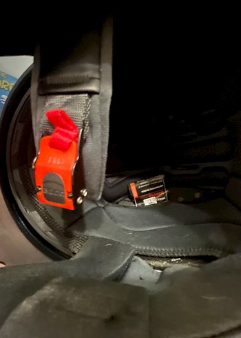 Siyah Motor Kask beon hiç kullanılmadı. Saklama hurcu ile - Görsel 6