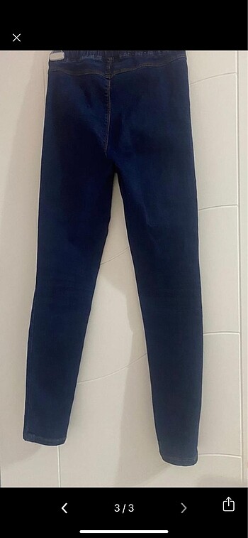 11-12 Yaş Beden kız çocuk kot pantalon