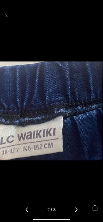 LC Waikiki kız çocuk kot pantalon