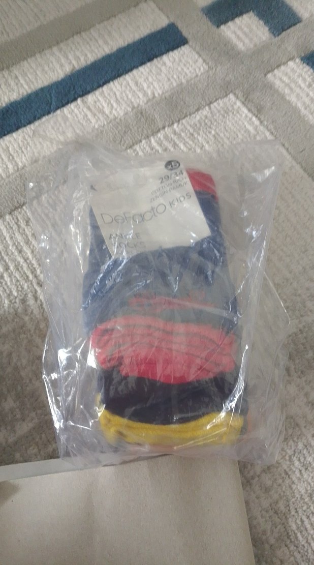 Erkek Çocuk Renkli Bilek Çorap Seti - Görsel 2