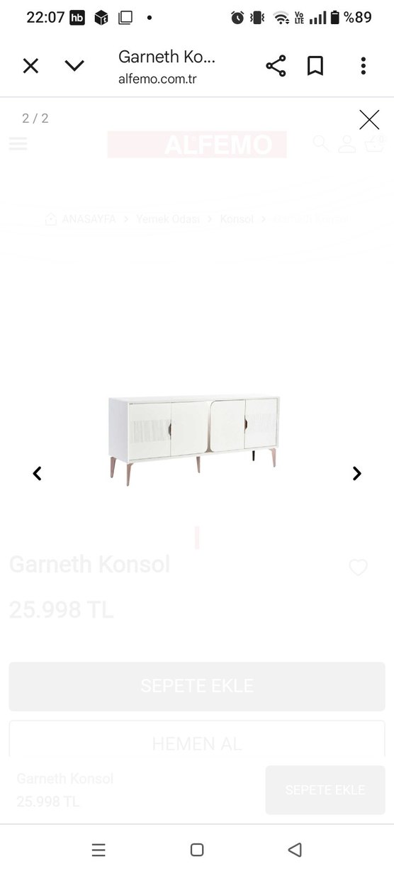 konsol Alfemo - Görsel 2