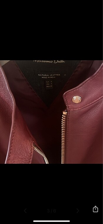Massimo Dutti Massimo Deri Ceket