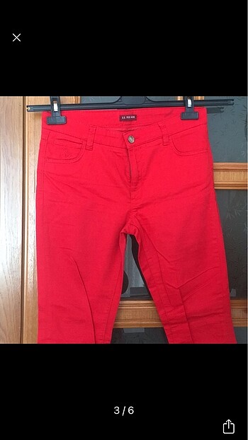 US POLO ASSN pantolon sıfır