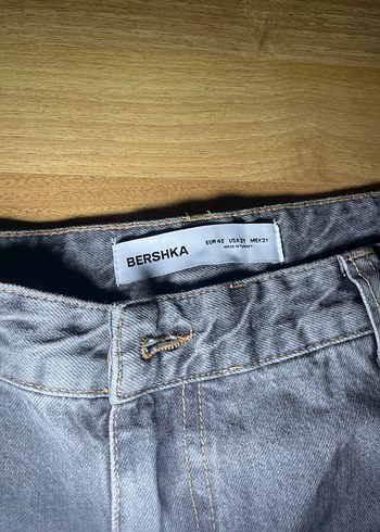 Bershka Gri Baggy Jeans - Görsel 3